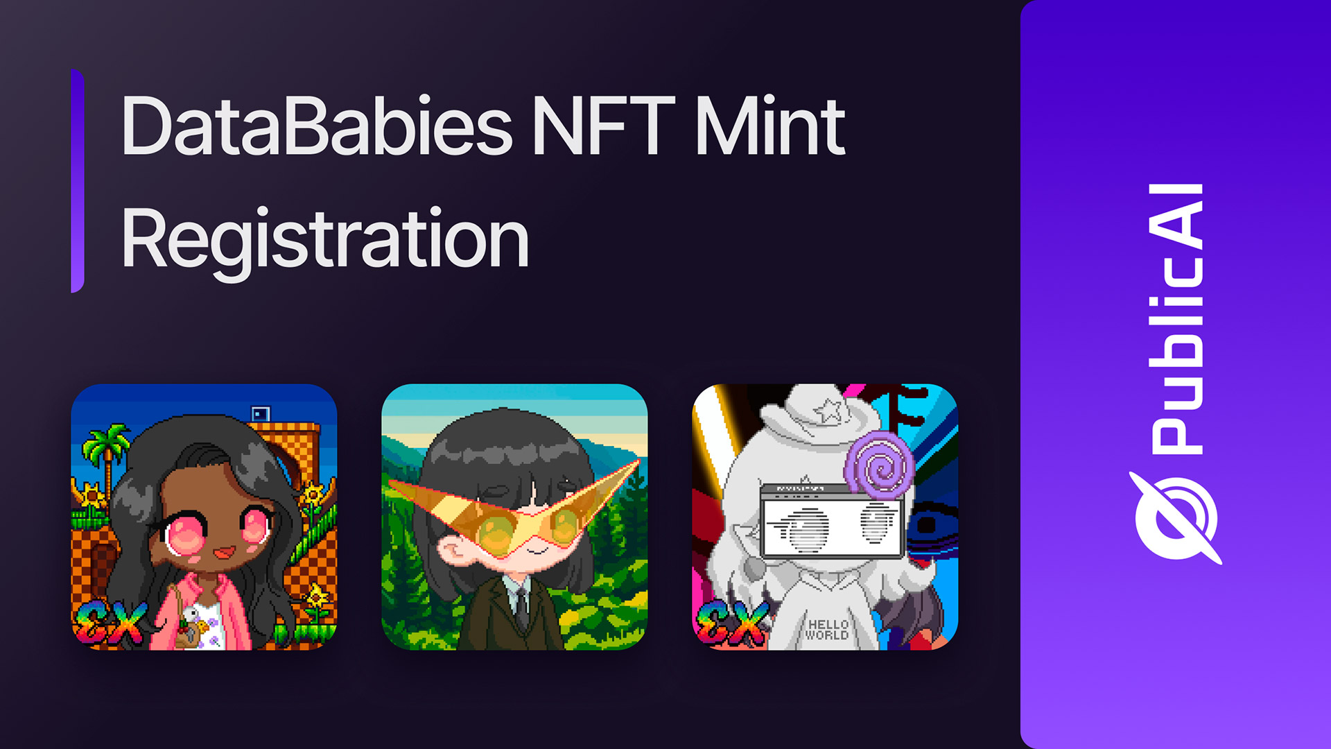 DataBabies NFT Mint Registration